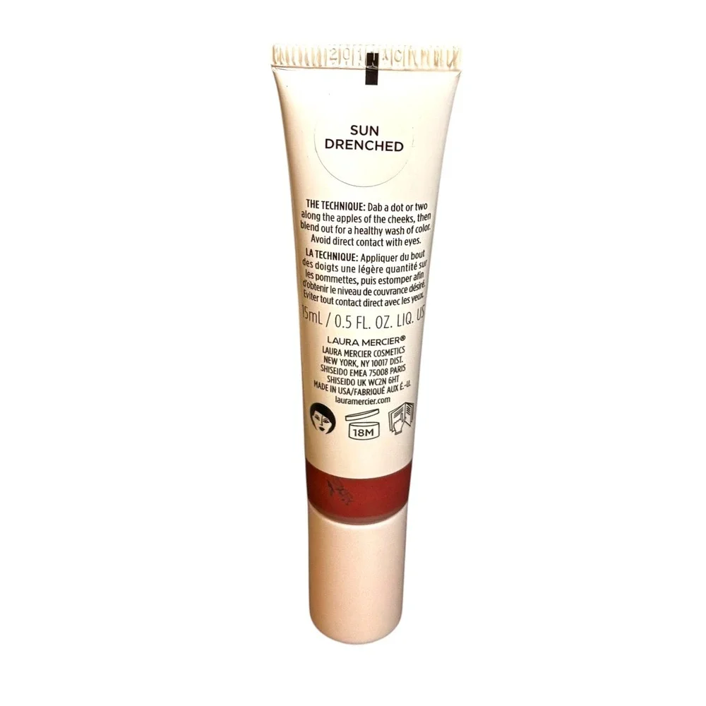 Laura Mercier Tinted Moisturizer Blush Sun Drenched 15ml 0.5oz Cream Blush NIB